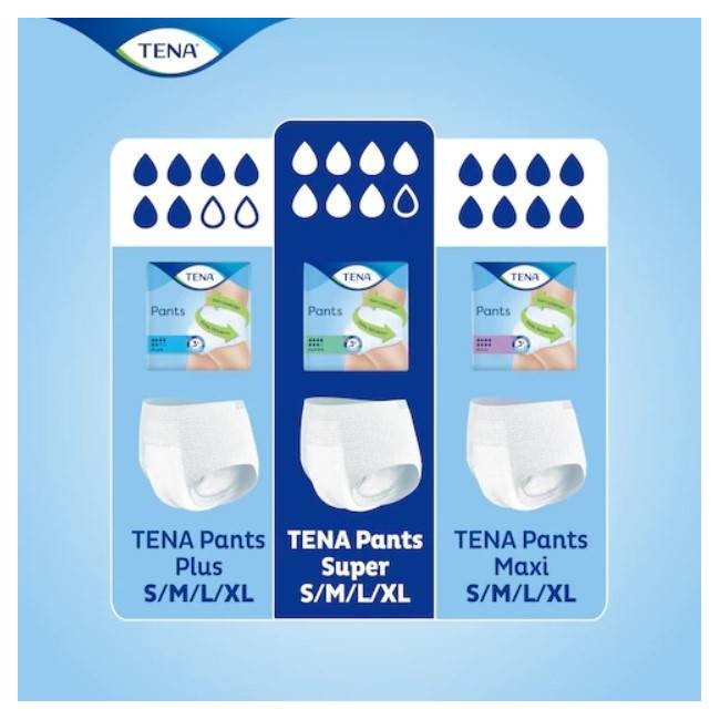 Essity Pannolone Per Incontinenza Tena Pants Super Small 12 Pezzi Essity Pannolone Per Incontinenza Tena Pants Super Small 12 Pezzi