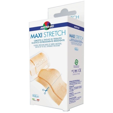 Pietrasanta Pharma Master-aid Stretch Cerotto A Taglio In Tessuto Elastico Resistente 50 X 8 Cm Pietrasanta Pharma Master-aid Stretch Cerotto A Taglio In Tessuto Elastico Resistente 50 X 8 Cm