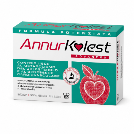 San.eco.vit. Annurkolest Advanced 30 Capsule Senza Glutine San.eco.vit. Annurkolest Advanced 30 Capsule Senza Glutine