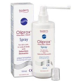 Logofarma Oliprox Spray Antidesquamazione E Dermatite Seborroica Cuoio Capelluto E Pelle 150 Ml