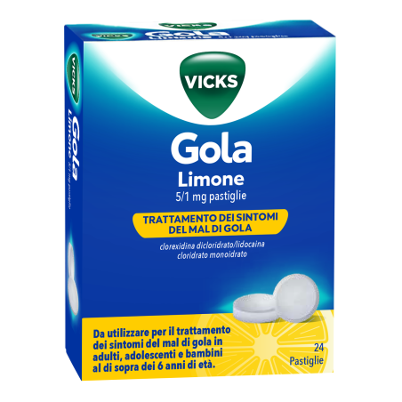 Procter & Gamble Vicks Gola Mentolo 5/1 Mg Pastiglie Vicks Gola Limone 5/1 Mg Pastiglie Vicks Gola Fragola 5/1 Mg Pastiglie Vick Procter & Gamble Vicks Gola Mentolo 5/1 Mg Pastiglie Vicks Gola Limone 5/1 Mg Pastiglie Vicks Gola Fragola 5/1 Mg Pastiglie Vick
