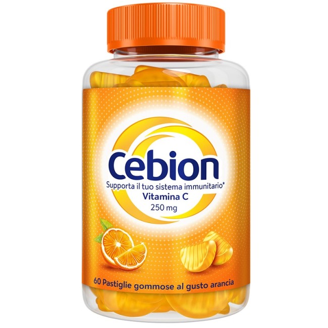 Procter & Gamble Cebion 60 Pastiglie Gommose Gusto Arancia Procter & Gamble Cebion 60 Pastiglie Gommose Gusto Arancia