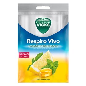 Procter & Gamble Vicks Respiro Vivo Caramelle Balsamiche Limone 72 G Con Edulcoranti