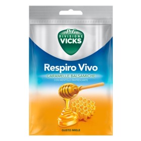 Procter & Gamble Vicks Respiro Vivo Caramelle Balsamiche Miele 72 G Con Edulcoranti
