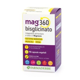 Farmaderbe Mag 360 Bisglicinato 90 Capsule
