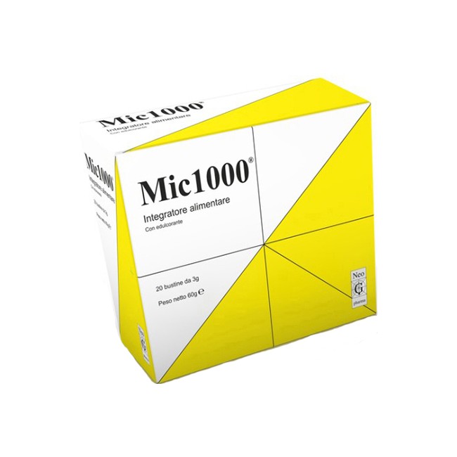 Neo G Pharma Mic 1000 20 Bustine Neo G Pharma Mic 1000 20 Bustine