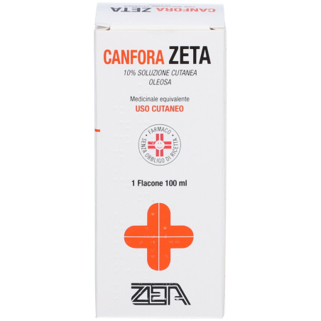 Zeta Farmaceutici Canfora Zeta 10 % Soluzione Cutanea Idroalcolica Canfora Zeta 10 % Soluzione Cutanea Oleosa Canfora Zeta Farmaceutici Canfora Zeta 10 % Soluzione Cutanea Idroalcolica Canfora Zeta 10 % Soluzione Cutanea Oleosa Canfora