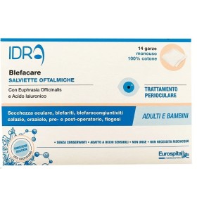 Eurospital Garza Oftalmica Idra Blefacare Monouso 14 Pezzi Con Acido Ialuronico