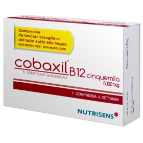 Nutrisens Italia Sbrl Cobaxil B12 Cinquemila 5 Compresse Sublinguali Da 0,4 G Senza Glutine