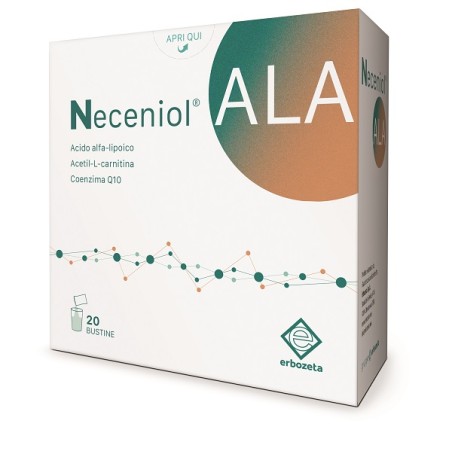 Erbozeta Neceniol Ala 20 Bustine Con Edulcoranti Senza Glutine Naturalmente Privo Di Lattosio