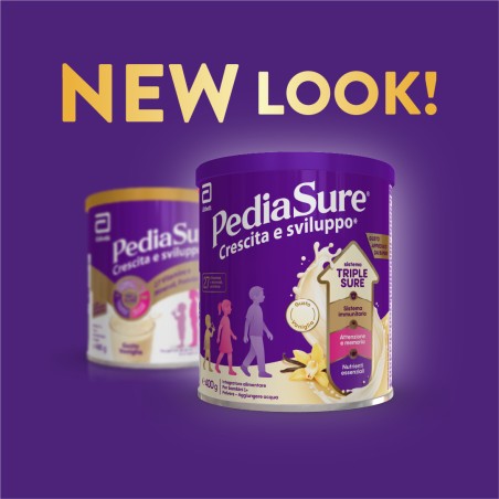 Pediasure Crescita&sviluppo Rinforza Vaniglia 400 G