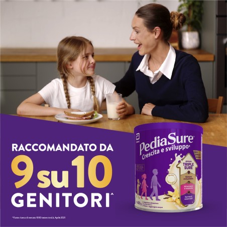 Pediasure Crescita&sviluppo Rinforza Vaniglia 400 G