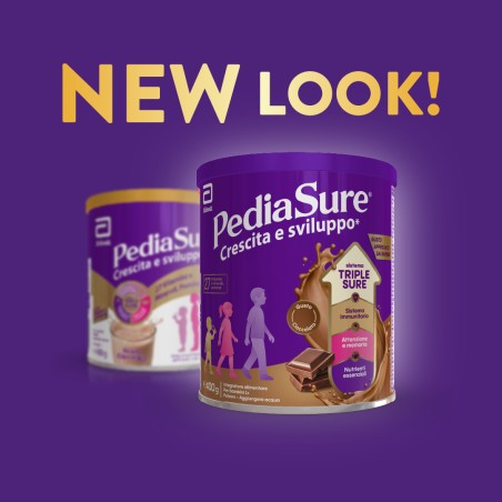 Pediasure crescita&sviluppo rinforza cioccolato 400 g
