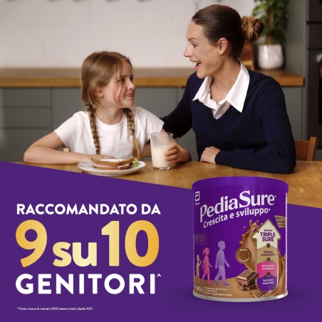 Pediasure crescita&sviluppo rinforza cioccolato 400 g