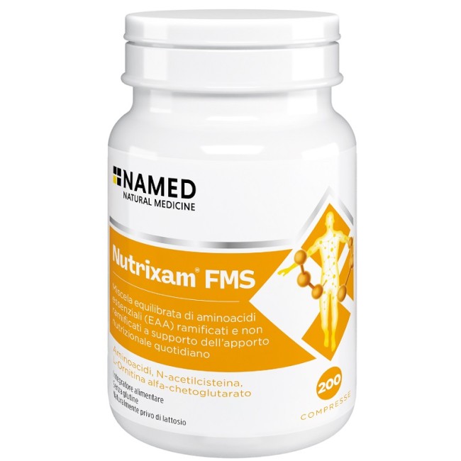 Named Nutrixam Fms 200 Compresse Da 1,19 G Senza Glutine Naturalmente Privo Di Lattosio