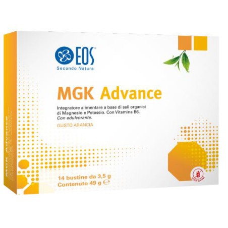 Eos Secondo Natura Eos Mgk Advance 14 Bustine Da 3,5 G Gusto Arancia Con Edulcorante Senza Glutine Eos Secondo Natura Eos Mgk Advance 14 Bustine Da 3,5 G Gusto Arancia Con Edulcorante Senza Glutine