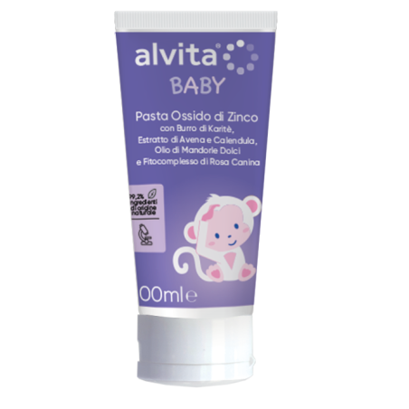 Alliance Healthcare Alvita Baby Pasta Ossido Di Zinco 100 Ml
