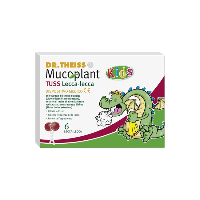 Naturwaren Theiss Mucoplant Tuss Lecca Lecca 6 Pezzi Naturwaren Theiss Mucoplant Tuss Lecca Lecca 6 Pezzi