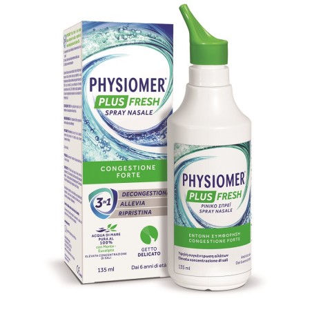 Perrigo Spray Nasale Physiomer Plus Fresh 135 Ml Perrigo Spray Nasale Physiomer Plus Fresh 135 Ml