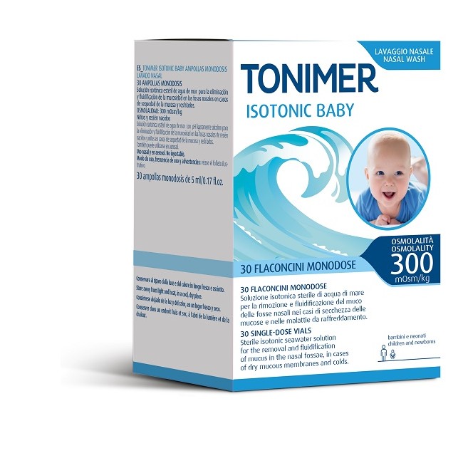 Istituto Ganassini Isotonic Baby Tonimer 30 Flaconcini Monodose 5 Ml