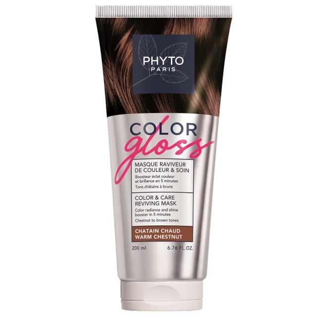 Phyto Color Gloss Maschera Warm Chestnut 200 Ml Phyto Color Gloss Maschera Warm Chestnut 200 Ml
