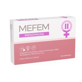 Istituto Ganassini Mefem Menopausa 30 Capsule Senza Glutine E Senza Lattosio