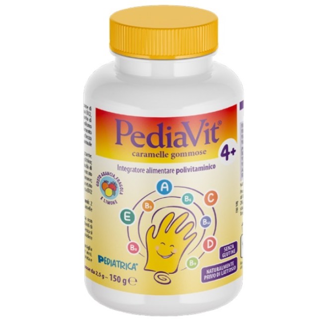 Pediatrica Pediavit Caramelle Gommose 60 Pezzi Da 2,5 G Nuova Formulazione Pediatrica Pediavit Caramelle Gommose 60 Pezzi Da 2,5 G Nuova Formulazione