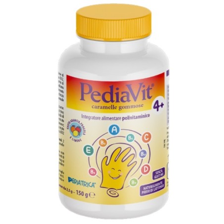 Pediatrica Pediavit Caramelle Gommose 60 Pezzi Da 2,5 G Nuova Formulazione Pediatrica Pediavit Caramelle Gommose 60 Pezzi Da 2,5 G Nuova Formulazione