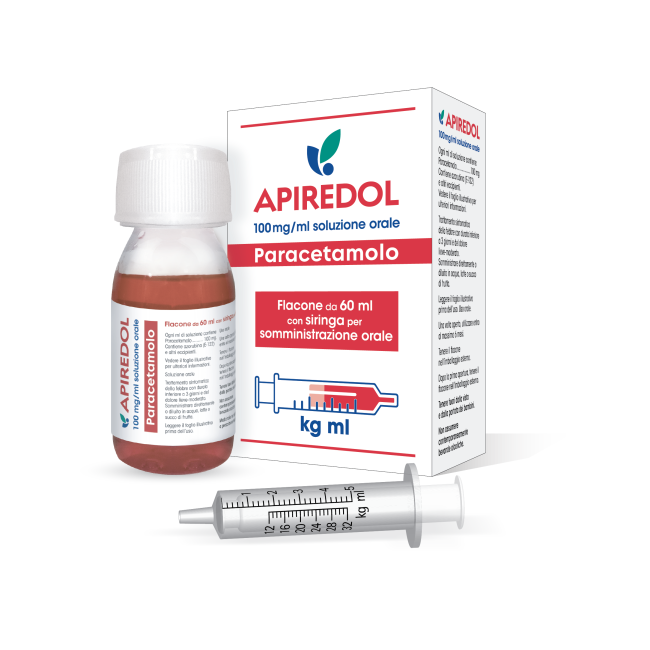 Pharmextracta Apiredol 100 Mg/ml Soluzione Orale Paracetamolo Pharmextracta Apiredol 100 Mg/ml Soluzione Orale Paracetamolo