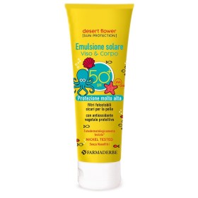 Farmaderbe Desert Flower Emulsione Solare Spf50+ 125 Ml