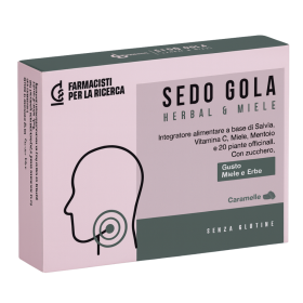 L.r.b. Laboratorio Di Ricerche Biochimiche Fpr Sedo Gola Herbal & Miele 24 Caramelle