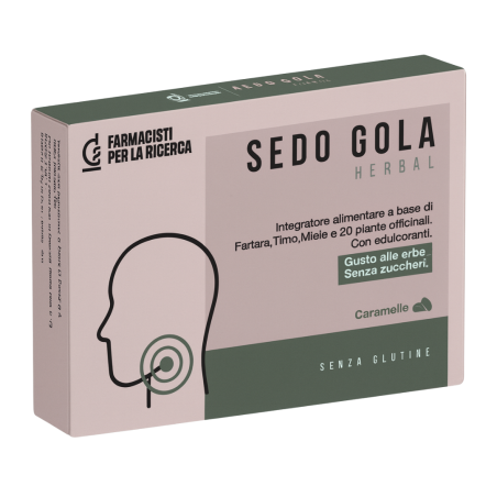 L.r.b. Laboratorio Di Ricerche Biochimiche Fpr Sedo Gola Herbal 24 Caramelle L.r.b. Laboratorio Di Ricerche Biochimiche Fpr Sedo Gola Herbal 24 Caramelle