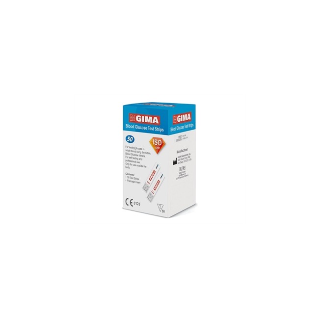 Strisce Misurazione Glicemia Per Glucometro Bluetooth Gima 50 Pezzi Strisce Misurazione Glicemia Per Glucometro Bluetooth Gima 50 Pezzi