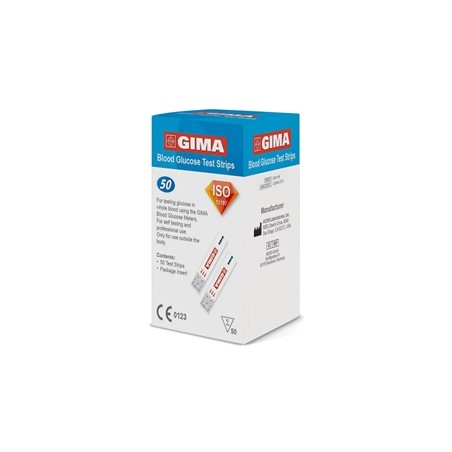Strisce Misurazione Glicemia Per Glucometro Bluetooth Gima 50 Pezzi Strisce Misurazione Glicemia Per Glucometro Bluetooth Gima 50 Pezzi