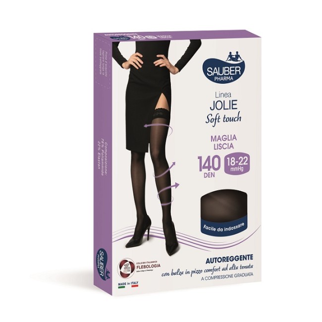 Desa Pharma Sauber Jolie Soft Touch Autoreggente 140 Denari Nero 3 Desa Pharma Sauber Jolie Soft Touch Autoreggente 140 Denari Nero 3