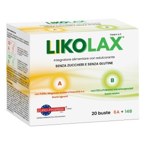 Euro-pharma Likolax 6 Bustine A 5 G Gusto Agrumi + 14 Bustine B 3 G Gusto Neutro Senza Glutine