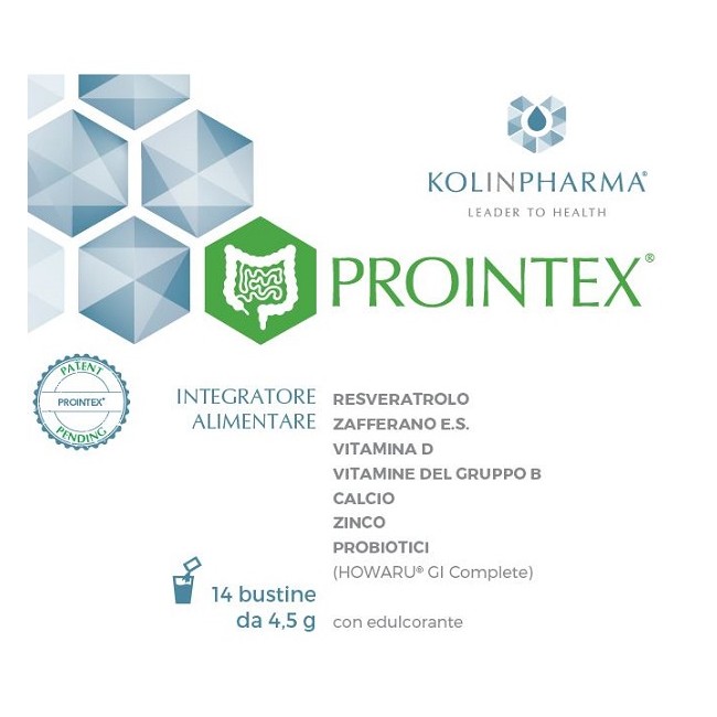 Kolinpharma Prointex 14 Bustine Da 4,5 G Con Edulcorante Kolinpharma Prointex 14 Bustine Da 4,5 G Con Edulcorante