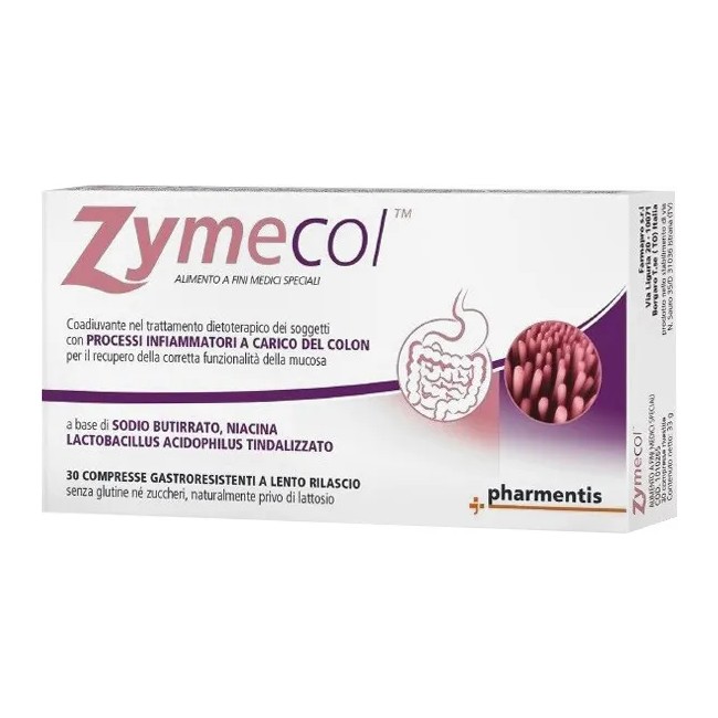 Zymerex Zymecol 30 Compresse per il Colon Senza Glutine Zymerex Zymecol 30 Compresse per il Colon Senza Glutine