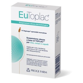Proge Farm Eutoplac Sospensione Oleosa Dermatologica 14 Capsule Spremibili