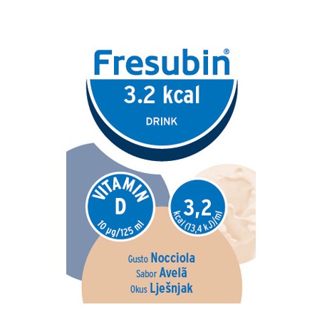 Fresenius Kabi Fresubin 3,2 Kcal Drink Nocciola 4 X 125 Ml Fresenius Kabi Fresubin 3,2 Kcal Drink Nocciola 4 X 125 Ml