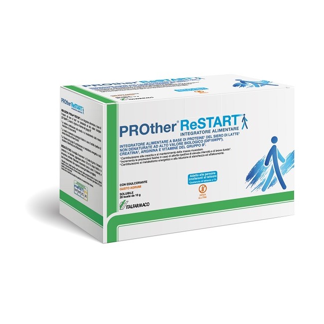 Difass International Prother Restart 28 Bustine Agrumi Con Edulcorante Senza Glutine Difass International Prother Restart 28 Bustine Agrumi Con Edulcorante Senza Glutine