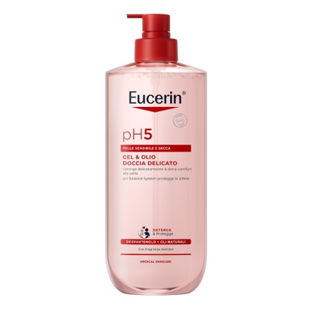 Beiersdorf Eucerin Ph5 Gel&olio Doccia Delicato 750 Ml Beiersdorf Eucerin Ph5 Gel&olio Doccia Delicato 750 Ml