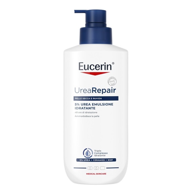 Beiersdorf Eucerin Urearepair 5% Urea Emulsione Idratante 400 Ml