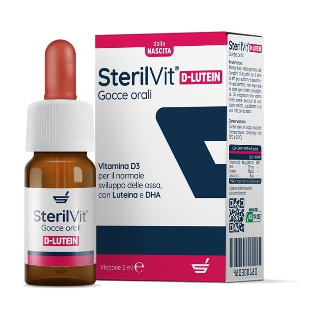 Sterilfarma Sterilvit D Lutein Dha Gocce 5 Ml Sterilfarma Sterilvit D Lutein Dha Gocce 5 Ml