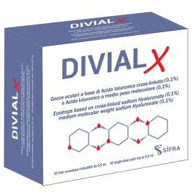 Sifra Gocce Oculari Divial X 30 Fiale Monodose Richiudibili Da 0,5 Ml