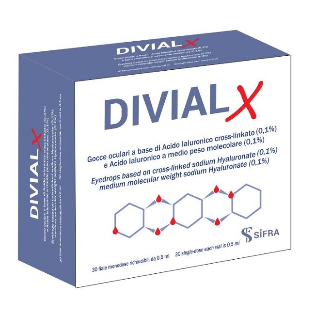 Sifra Gocce Oculari Divial X 30 Fiale Monodose Richiudibili Da 0,5 Ml Sifra Gocce Oculari Divial X 30 Fiale Monodose Richiudibili Da 0,5 Ml