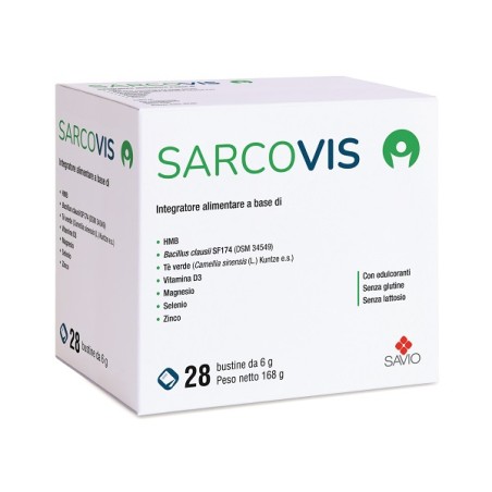 I.b.n. Savio Sarcovis 28 Bustine 6 G Senza Glutine Senza Lattosio Con Edulcoranti I.b.n. Savio Sarcovis 28 Bustine 6 G Senza Glutine Senza Lattosio Con Edulcoranti