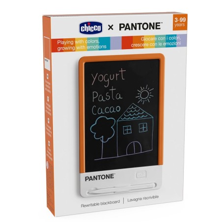 Chicco Gioco Pantone Lavagna Riscrivibile Arancia Chicco Gioco Pantone Lavagna Riscrivibile Arancia