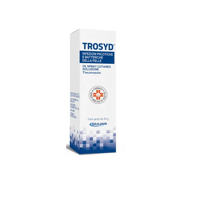 Giuliani Trosyd 1% Spray Cutaneo, Soluzione Tioconazolo Giuliani Trosyd 1% Spray Cutaneo, Soluzione Tioconazolo