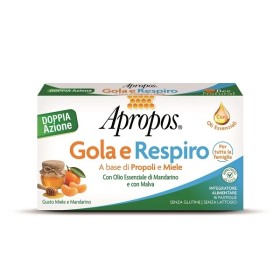 Apropos Gola Junior integratore per la gola miele e mandarino 16 pastiglie
